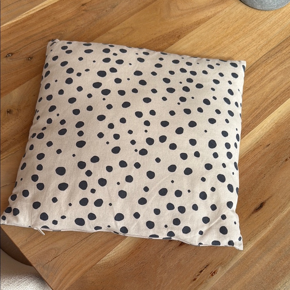 Polka Dot Accent Pillow